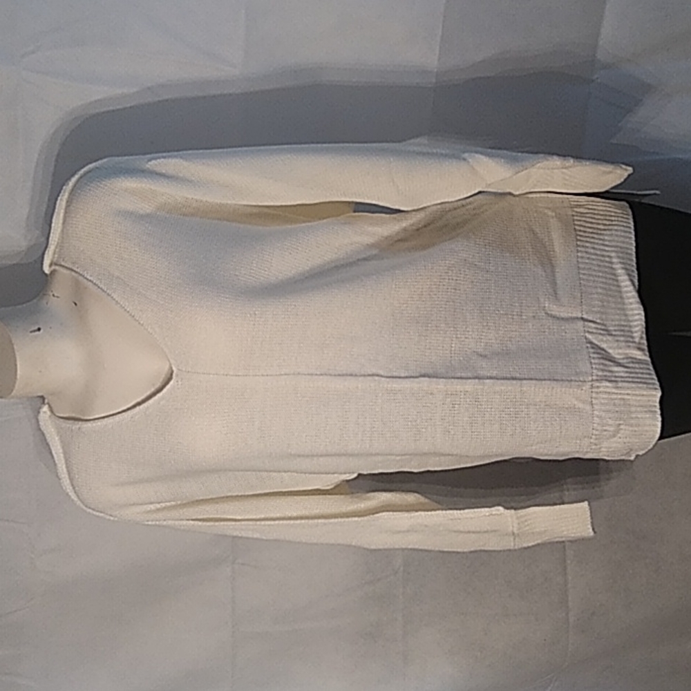 Zenana premium aria dolman knit sweater ivory multiple sizes